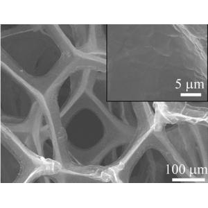 化学气相沉积法(CVD)制备泡沫石墨烯(Graphene foam)