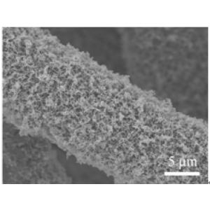 不锈钢纤维负载碳纳米管碳化钛阵列