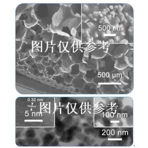 多孔碳/二氧化钛复合材料